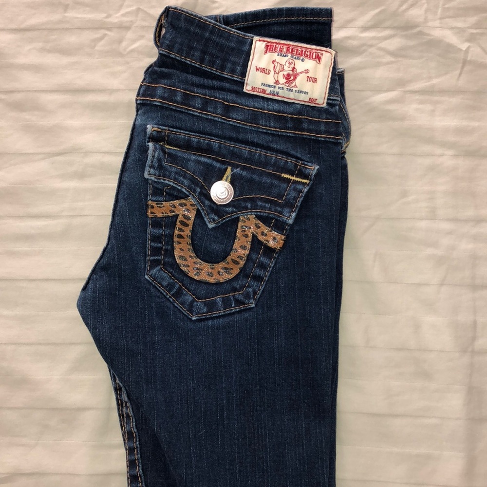 Women True Religion sz 26 skinny jeans